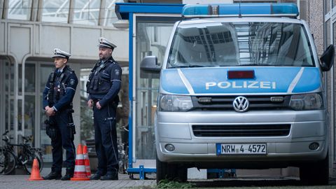 Objektschutz Konsulat der USA